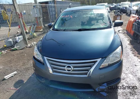 2013 Nissan Sentra Sv из США, поврежденный, VIN 3N1AB7AP3DL642114